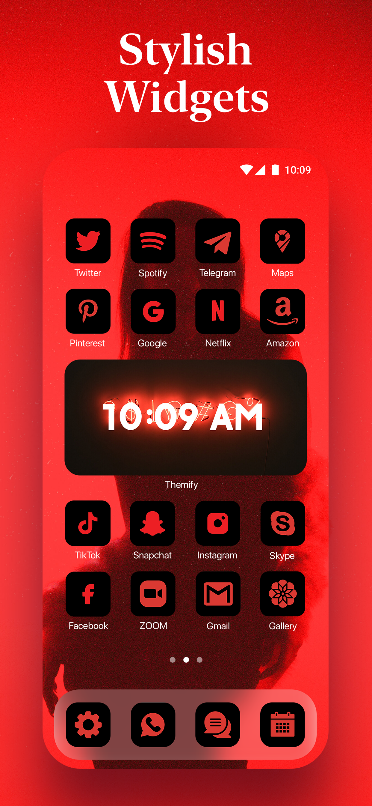 اسکرین شات 5 برنامه Themify: Theme & Icon Changer