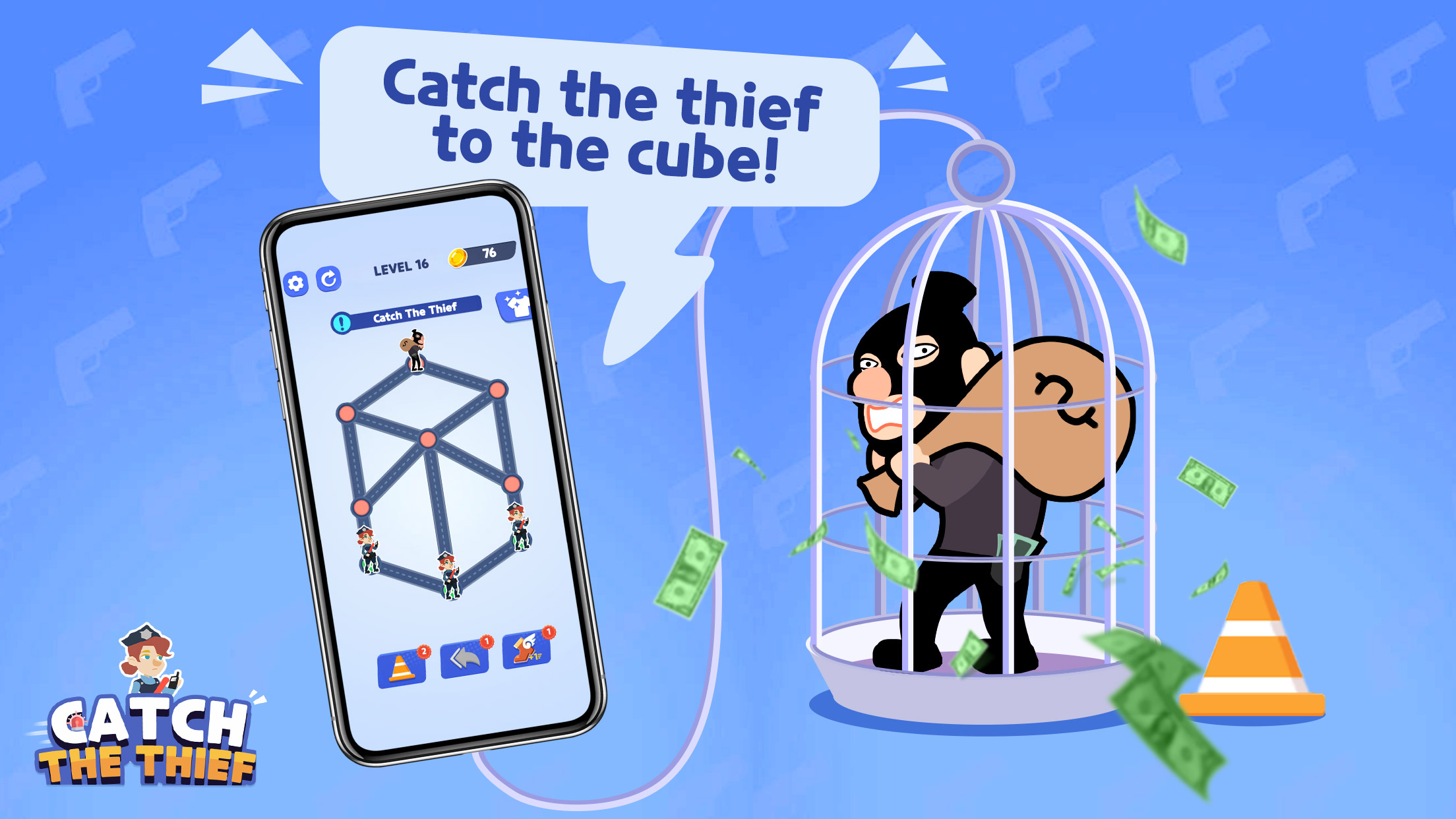 اسکرین شات 6 بازی Catch The Thief: Help Police