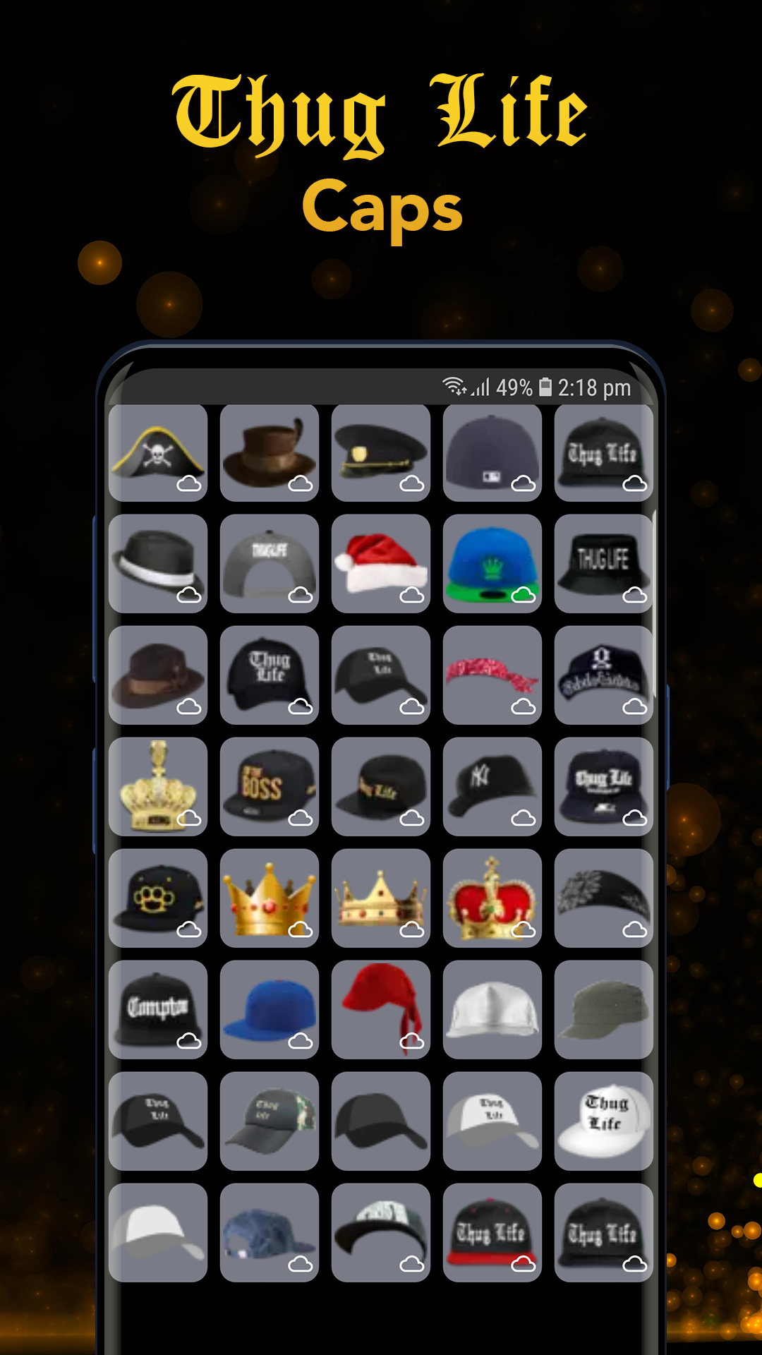 اسکرین شات 4 برنامه Thug Life Sticker Pic Editor