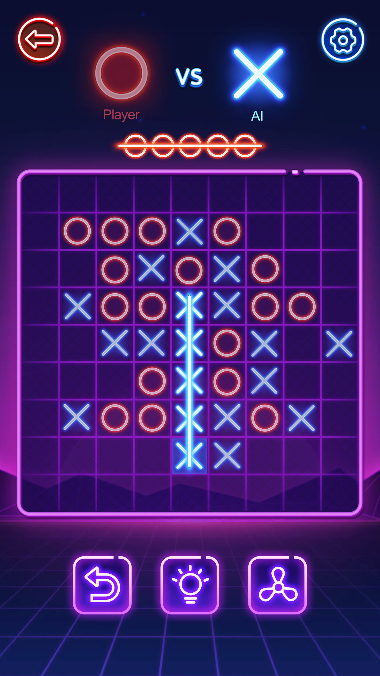 اسکرین شات 4 بازی Tic Tac Toe OX: Criss Cross