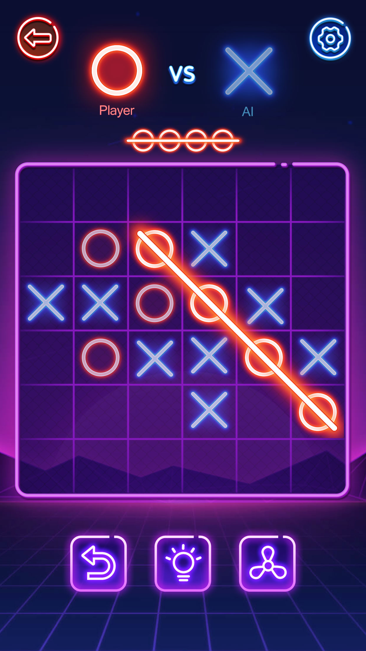 اسکرین شات 2 بازی Tic Tac Toe 2 Player: XOXO