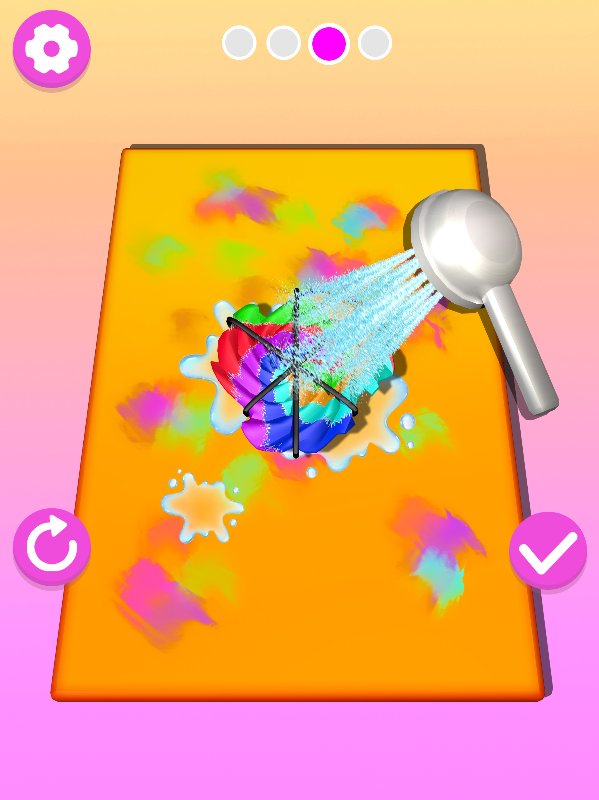 اسکرین شات 3 بازی Tie Dye: T Shirt Design Games