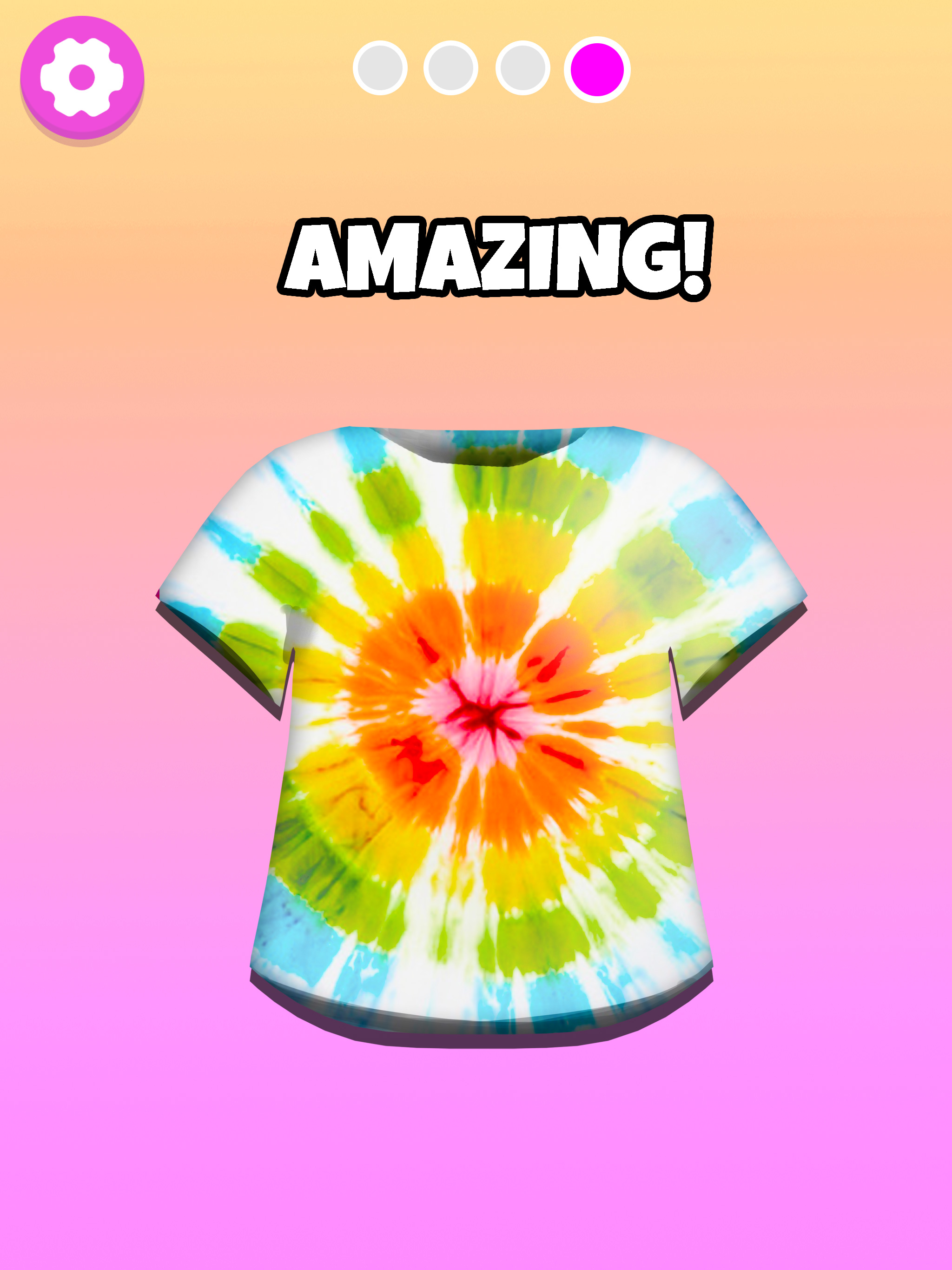 اسکرین شات 5 بازی Tie Dye: T Shirt Design Games
