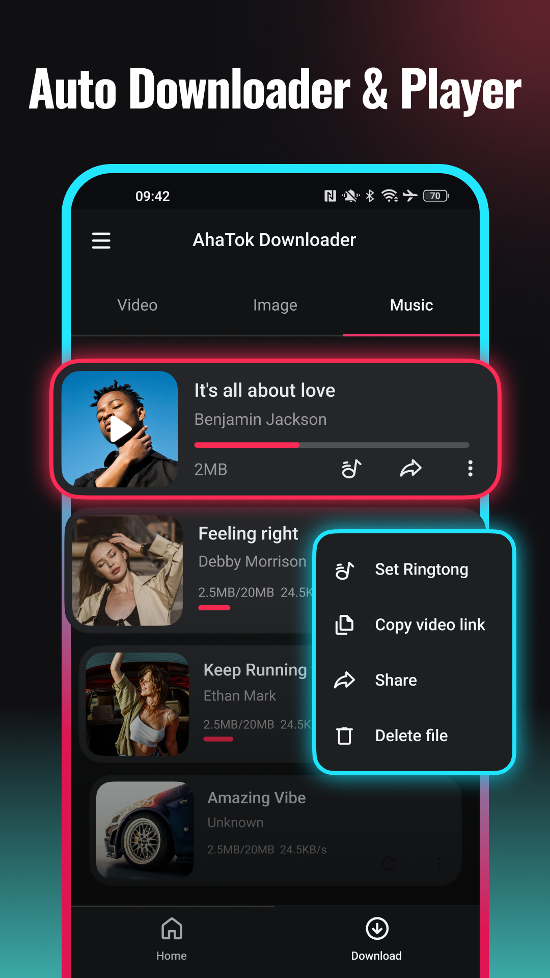 اسکرین شات 7 برنامه SnapTik - TT Video Downloader