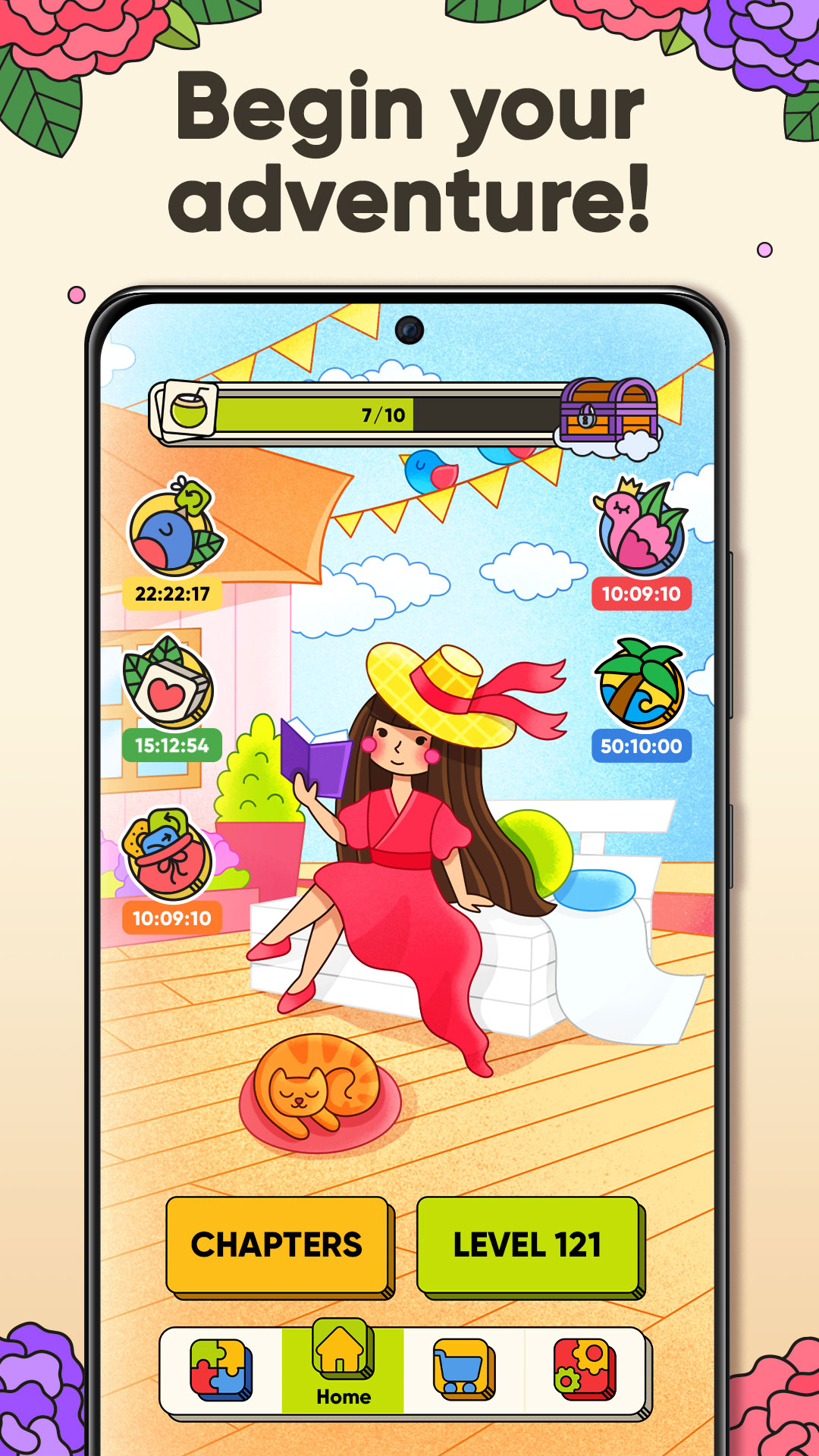 اسکرین شات 3 بازی 3 Tiles - Tile Matching Games