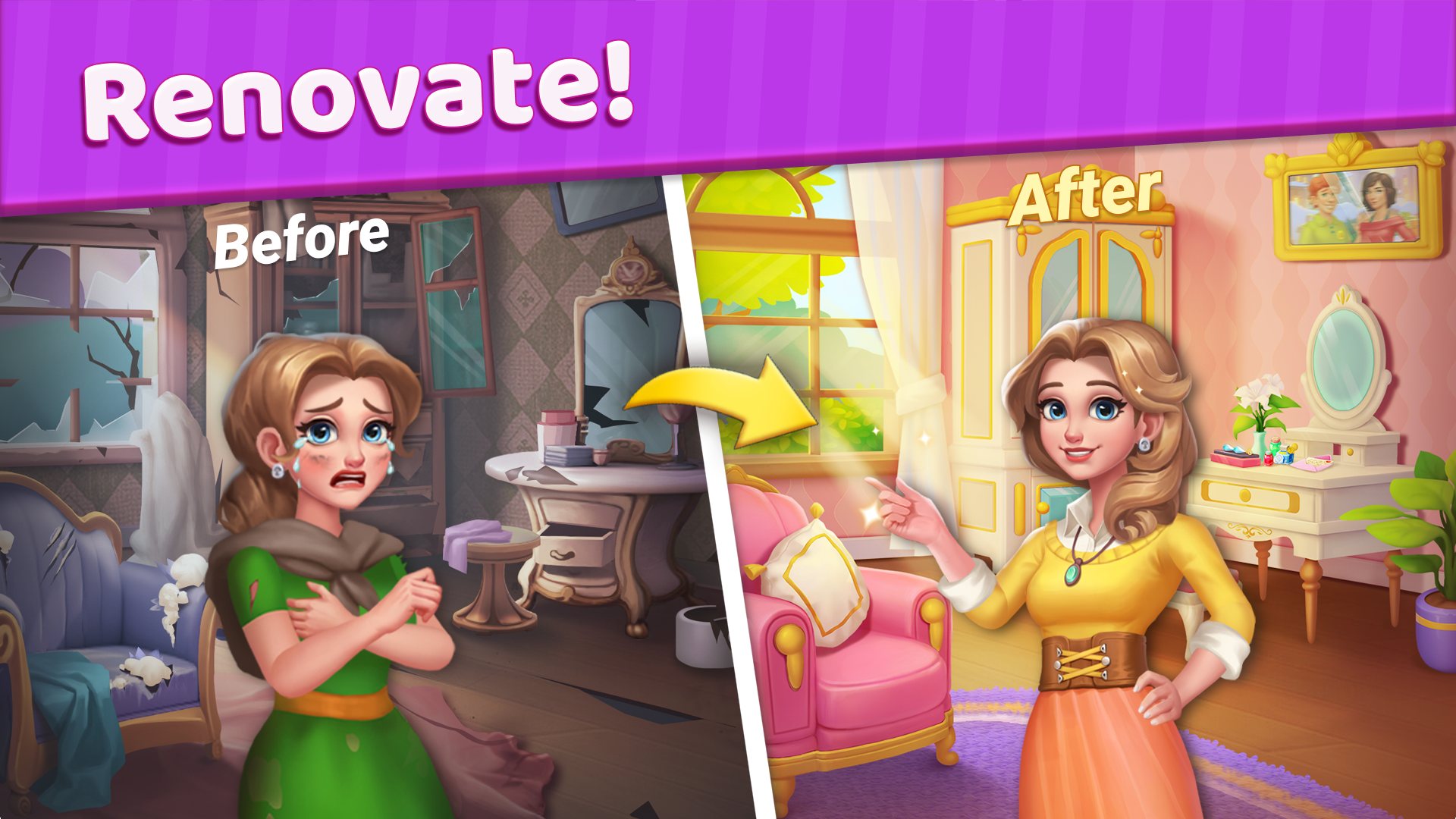 اسکرین شات 5 بازی Tile Match Story: Pin Master