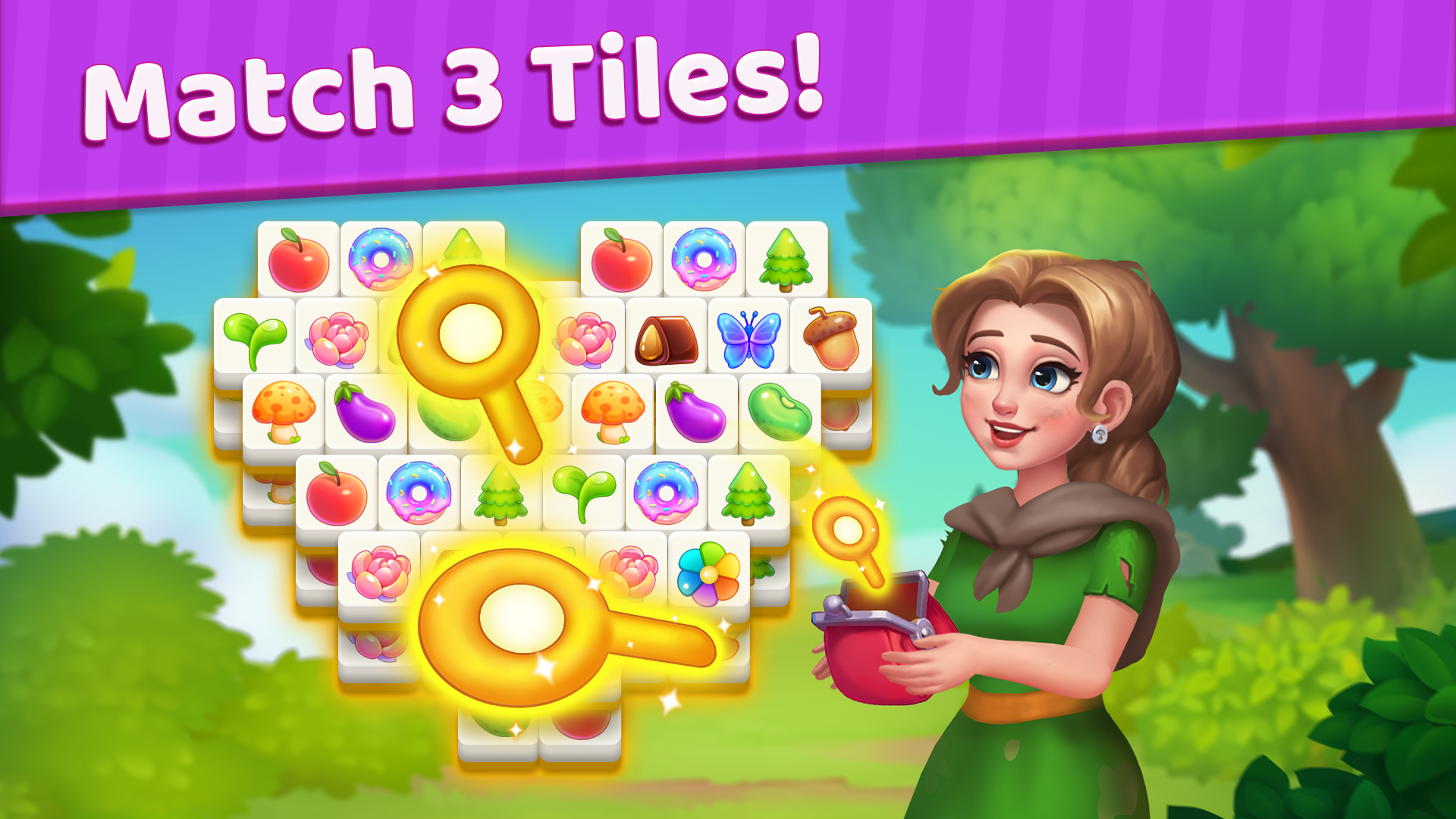 اسکرین شات 1 بازی Tile Match Story: Pin Master