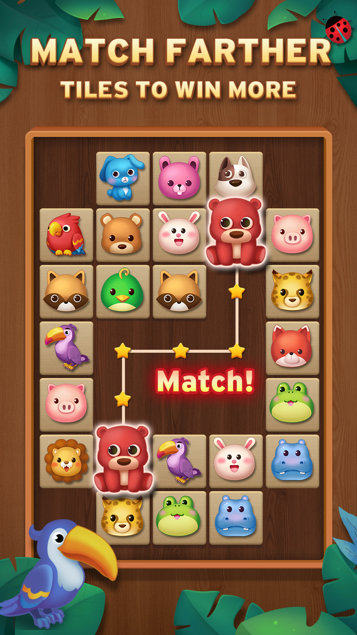 اسکرین شات 2 بازی Tile Connect - Matching games