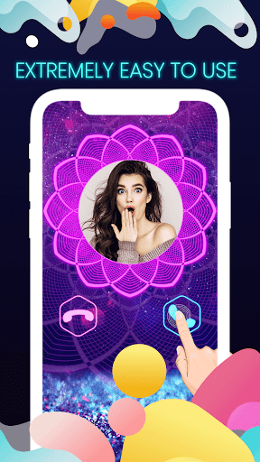 اسکرین شات 5 برنامه Color Caller Screen, Phone Call, Color Themes