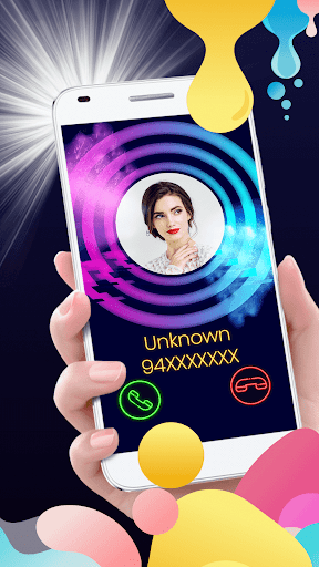 اسکرین شات 4 برنامه Color Caller Screen, Phone Call, Color Themes