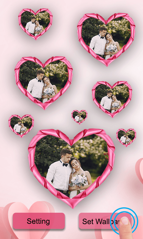 اسکرین شات 2 برنامه Crazy Magicly Love Heart Slide
