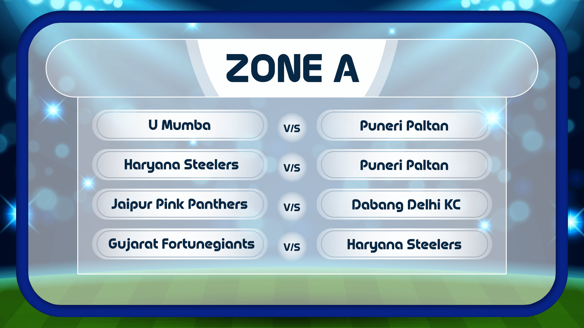 اسکرین شات 2 برنامه Pro Kabaddi 2024 : Schedule