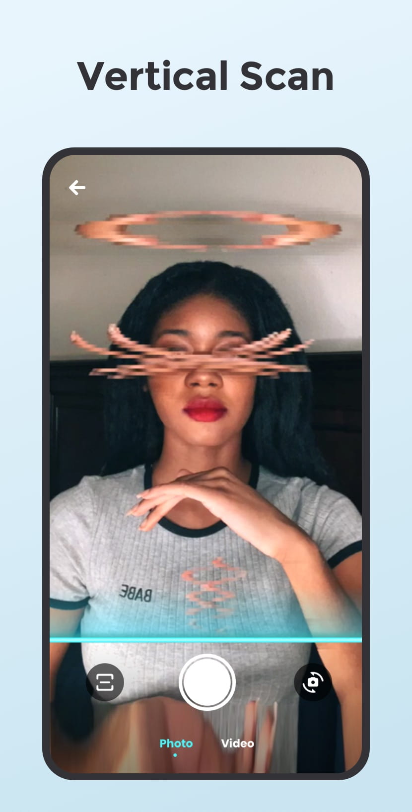 اسکرین شات 2 برنامه Time Warp Scan - Face Scan