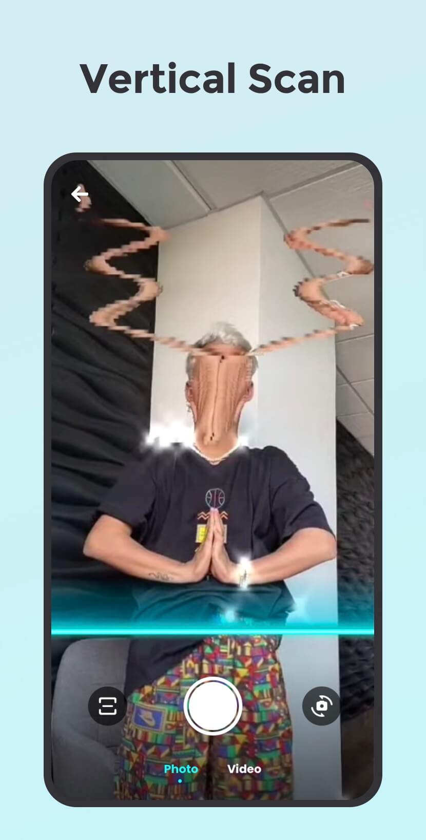 اسکرین شات 2 برنامه Time Warp Scan - Face Scan