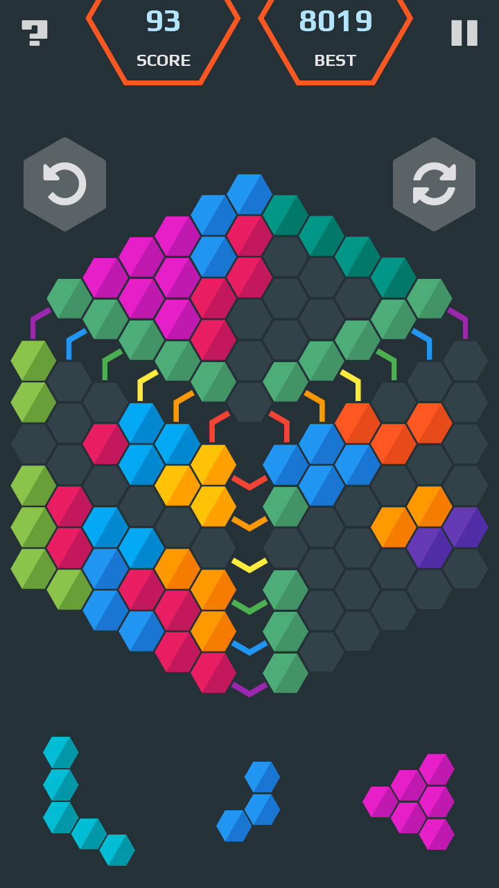 اسکرین شات 7 بازی HexaMania Puzzle
