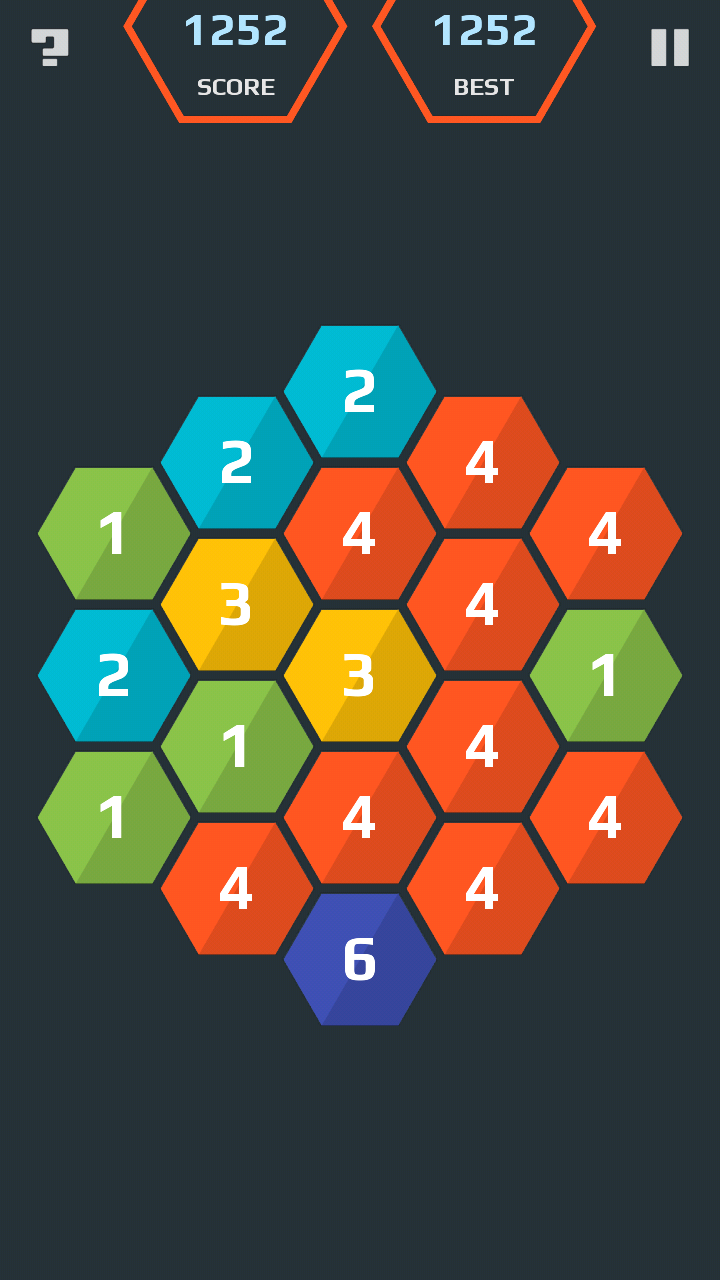 اسکرین شات 4 بازی HexaMania Puzzle