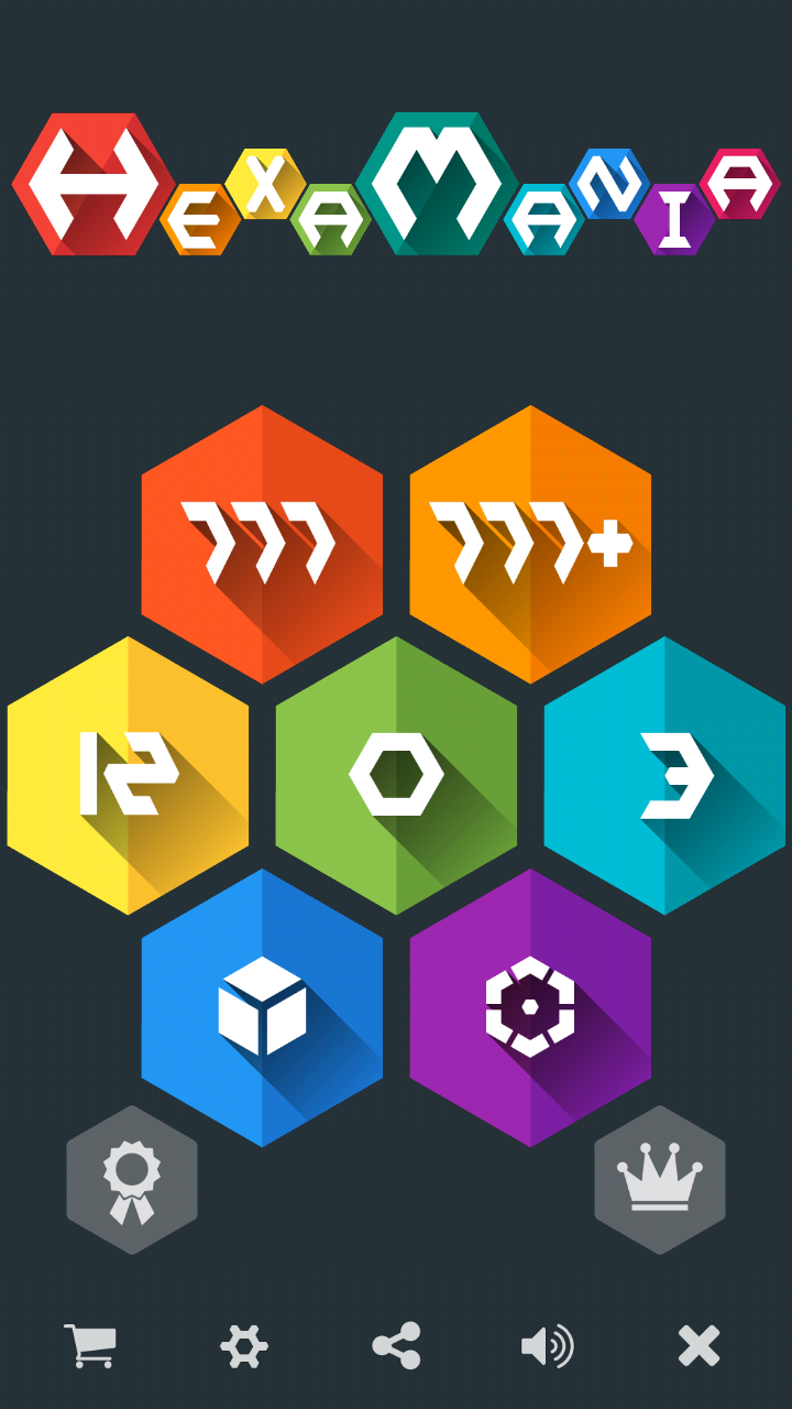اسکرین شات 1 بازی HexaMania Puzzle