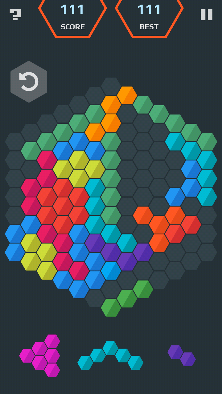 اسکرین شات 2 بازی HexaMania Puzzle