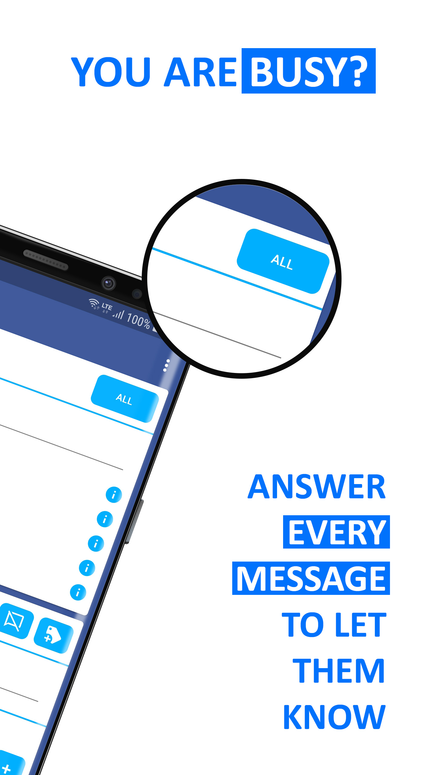 اسکرین شات 2 برنامه AutoResponder for Messenger