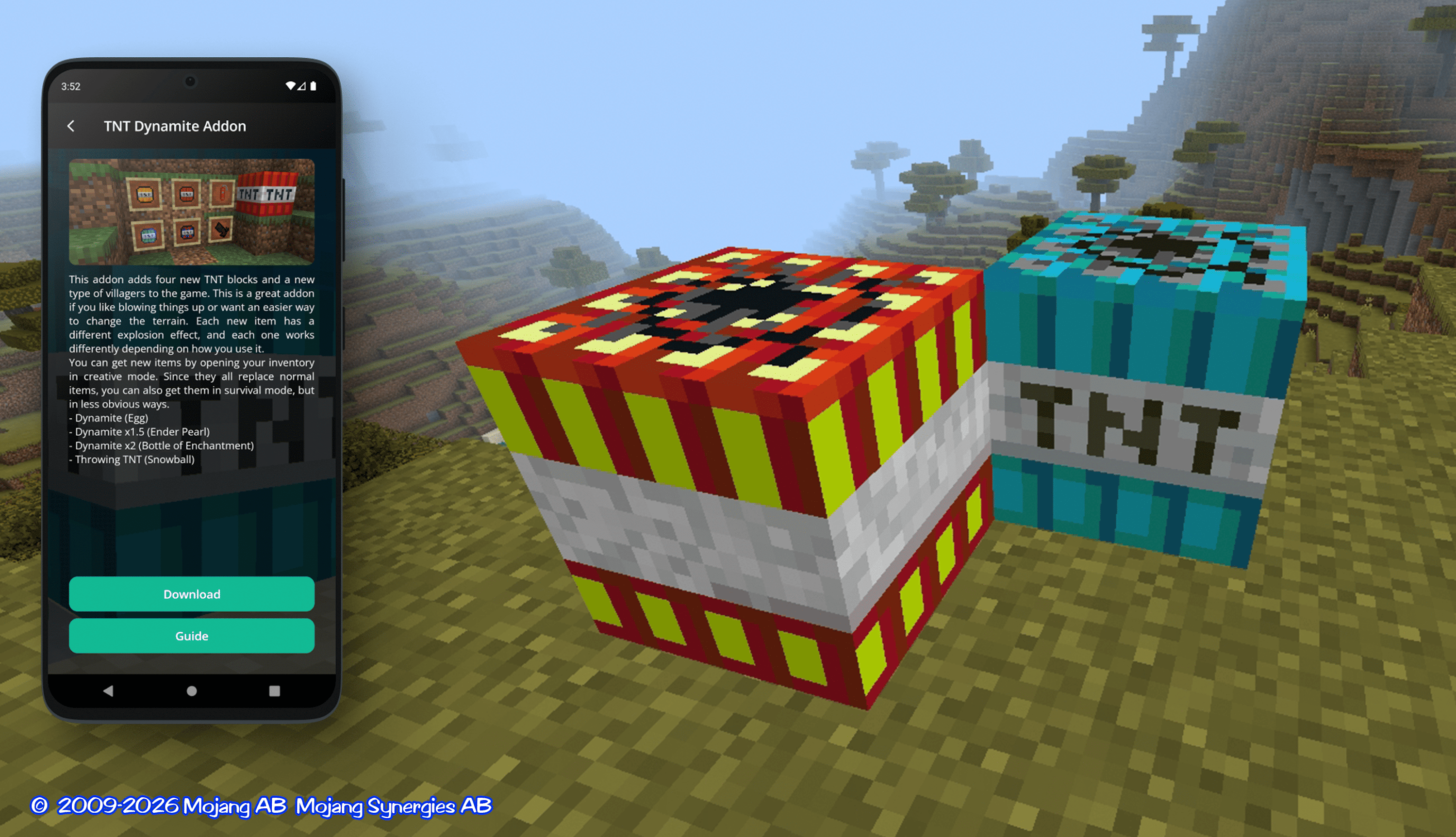 اسکرین شات 5 برنامه tnt addon for minecraft