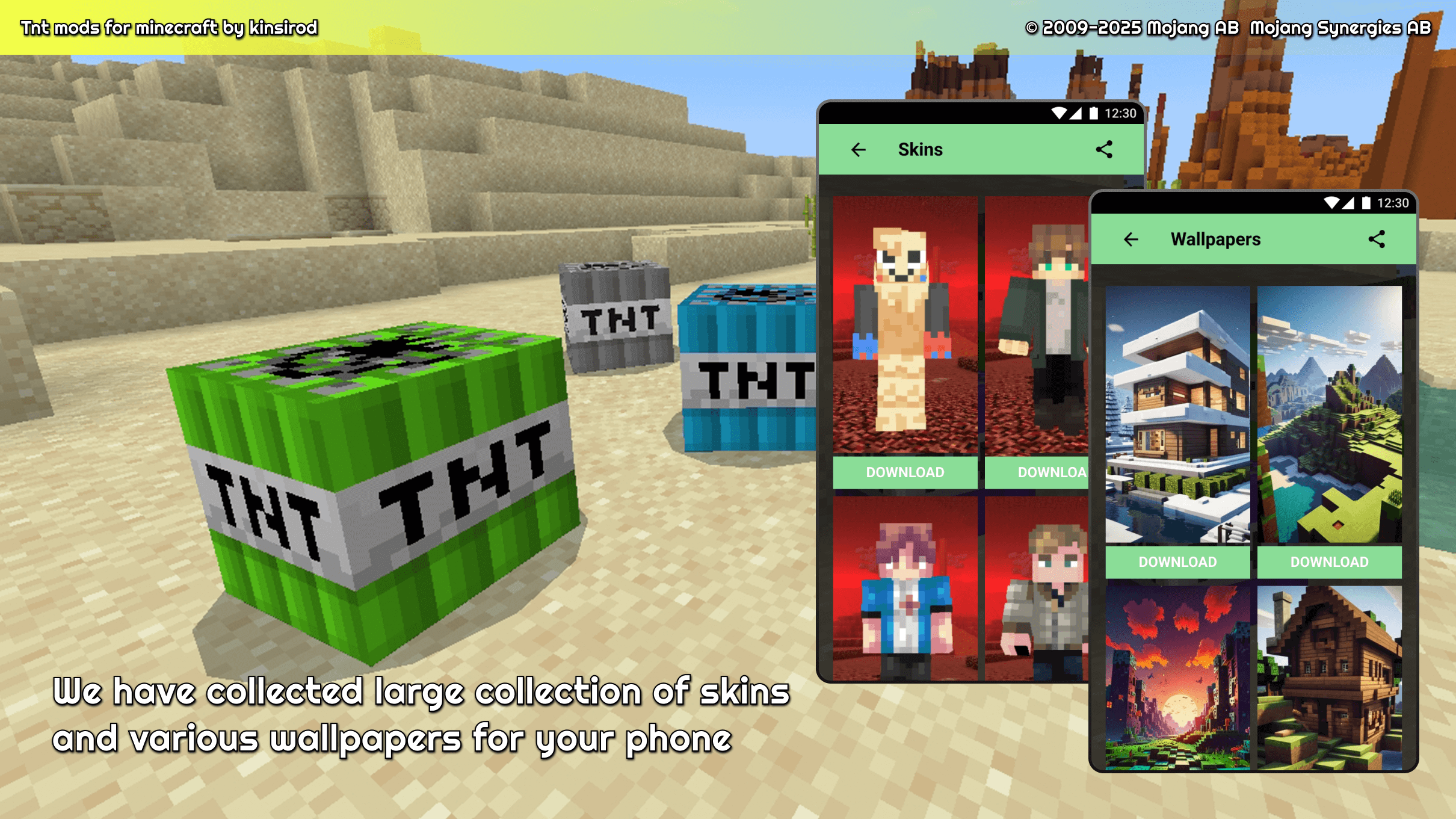 اسکرین شات 3 برنامه tnt mod for minecraft pe