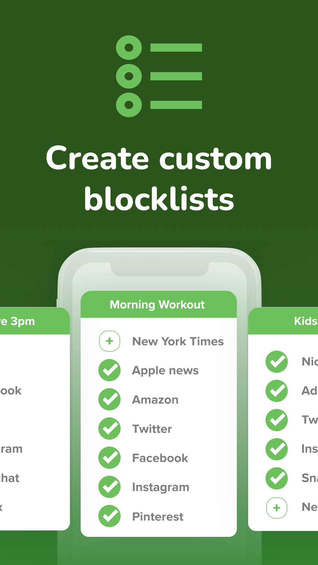 اسکرین شات 3 برنامه Freedom: App & Website Blocker