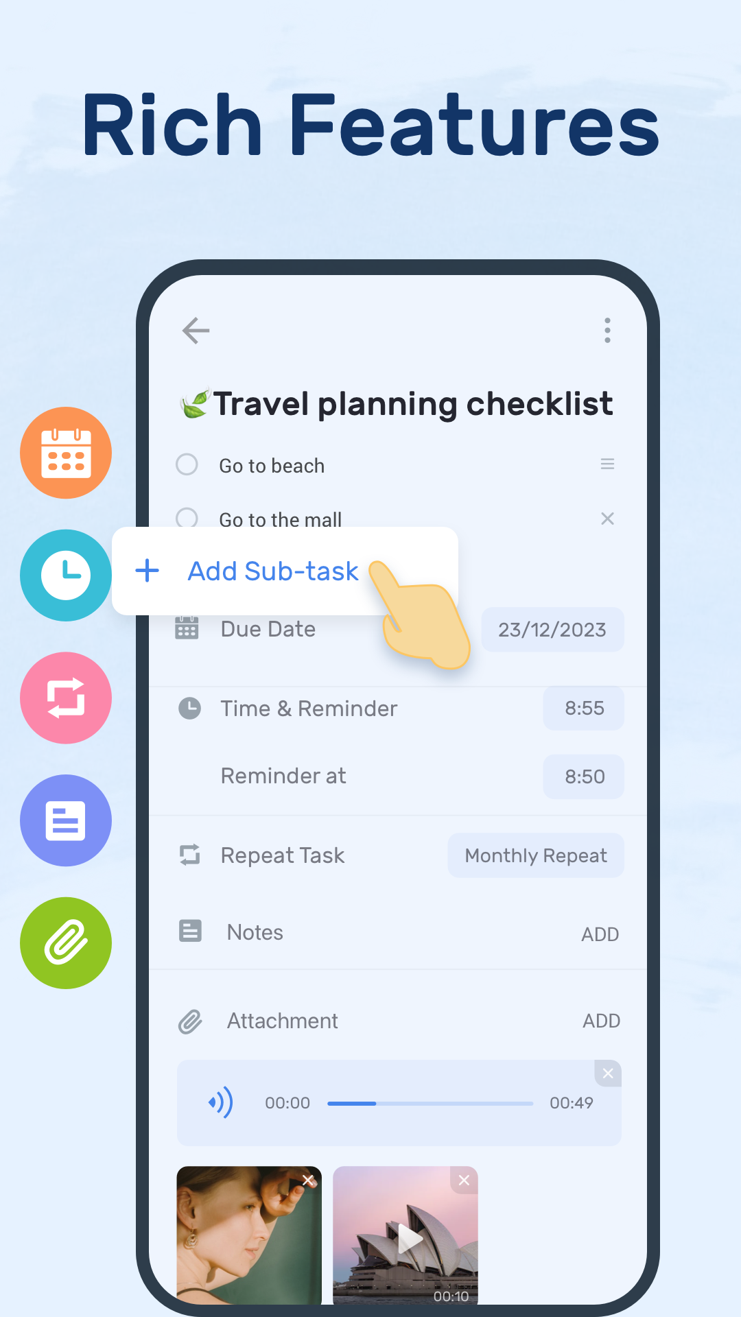 اسکرین شات 6 برنامه To-Do List - Schedule Planner