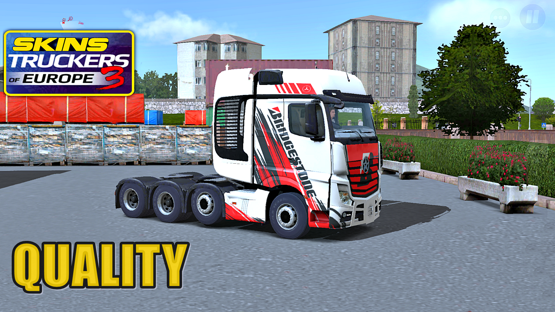 اسکرین شات 3 برنامه Skins Truckers of europe 3