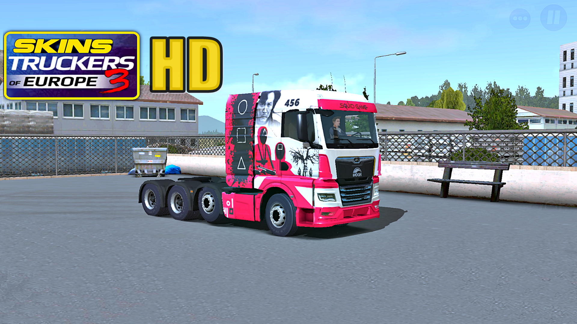 اسکرین شات 4 برنامه Skins Truckers of europe 3