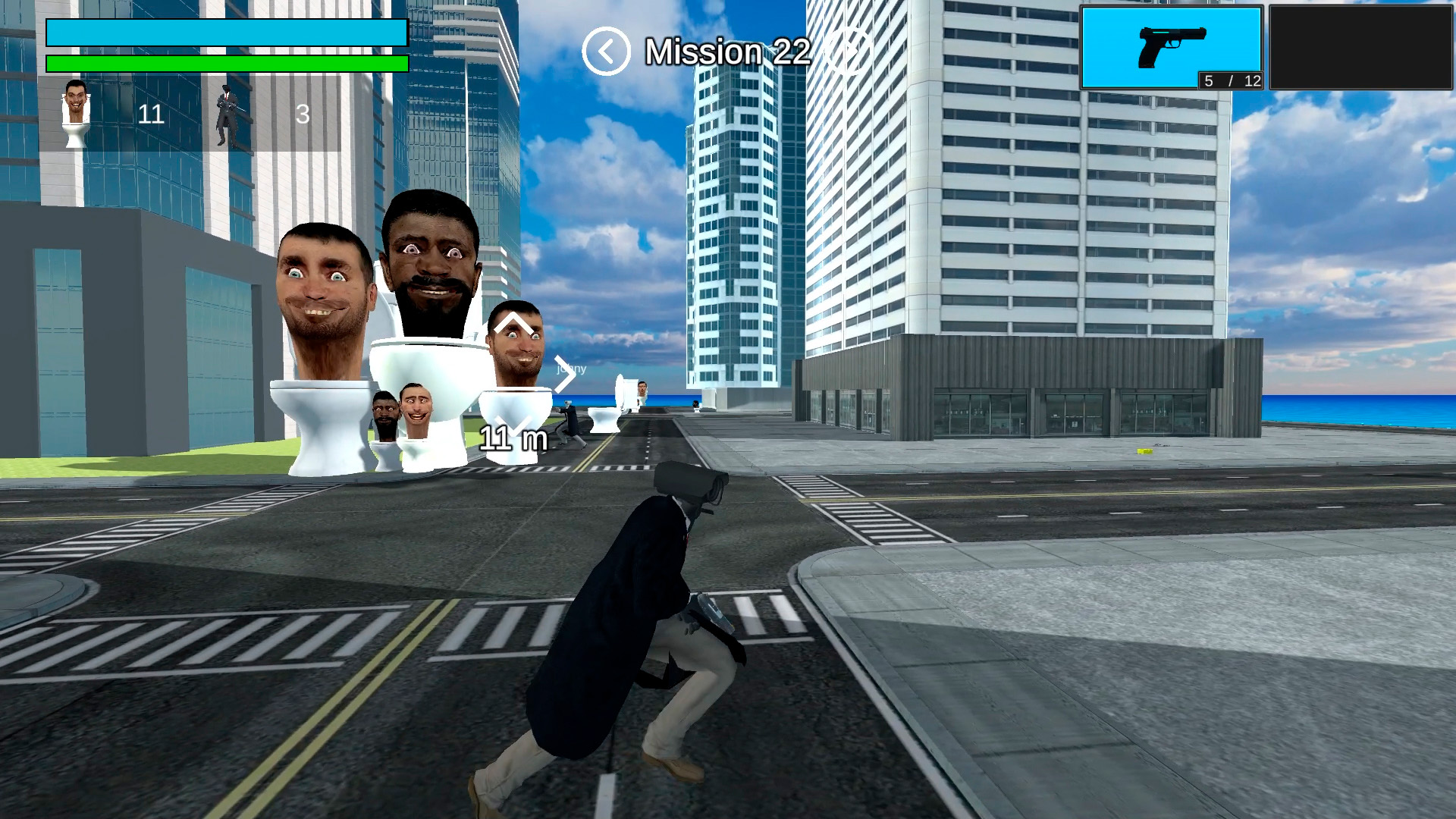 اسکرین شات 3 بازی Toilet game online tvman