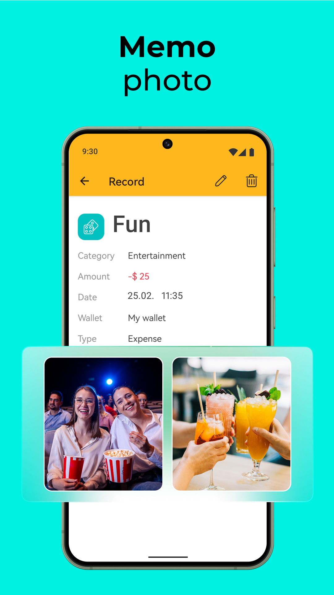 اسکرین شات 6 برنامه Money Manager: Expense Tracker