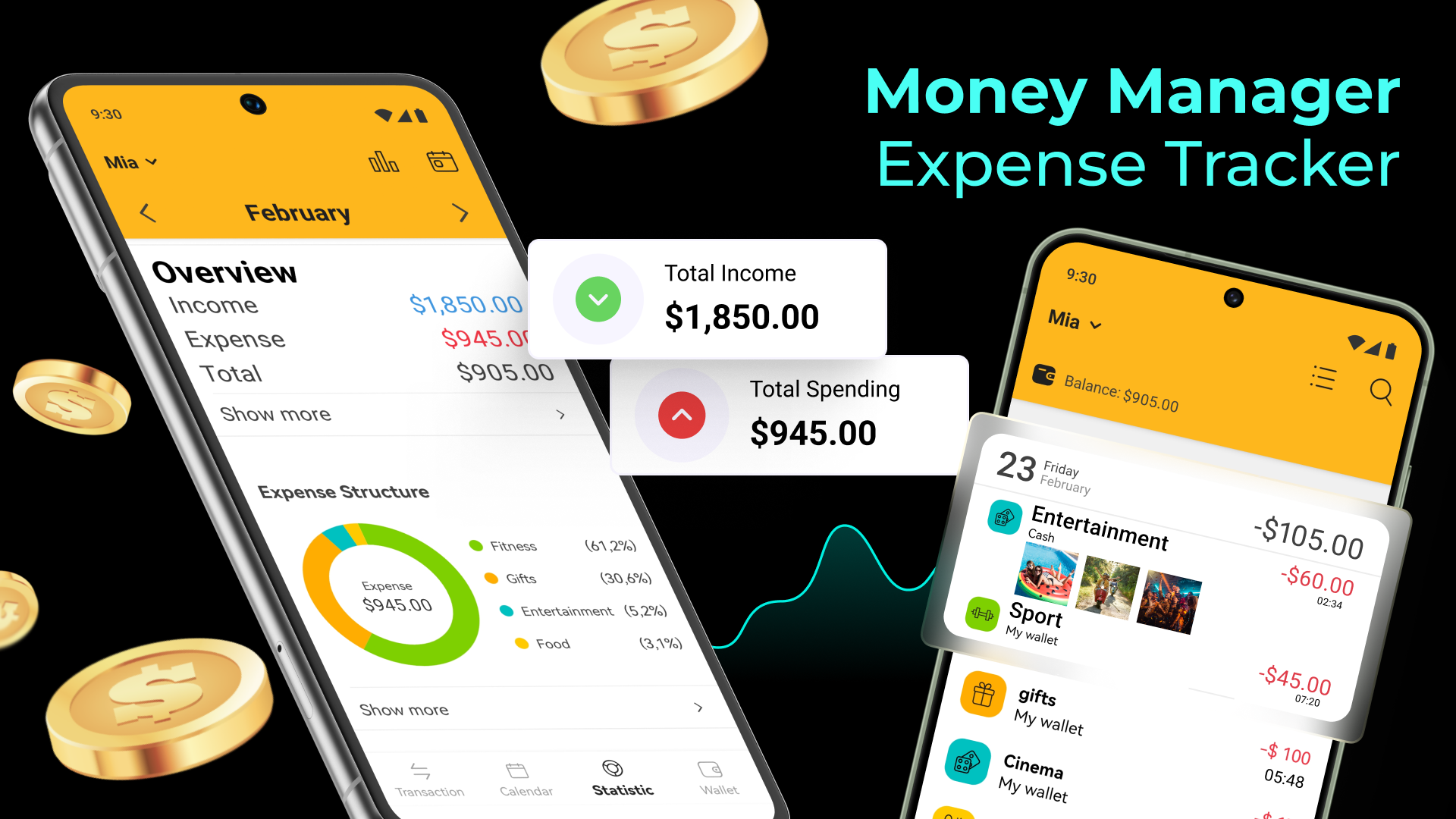 اسکرین شات 7 برنامه Money Manager: Expense Tracker