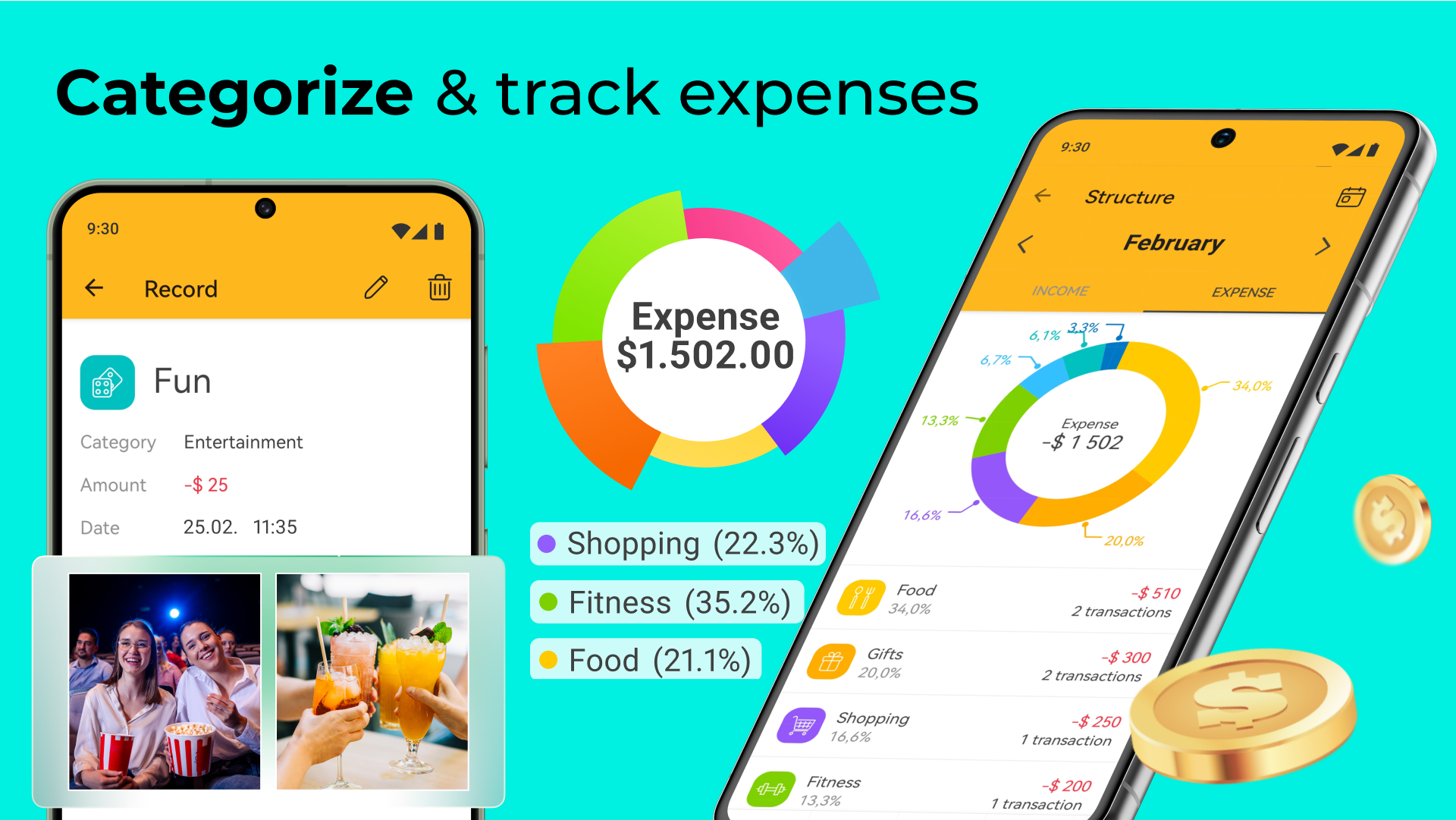 اسکرین شات 8 برنامه Money Manager: Expense Tracker