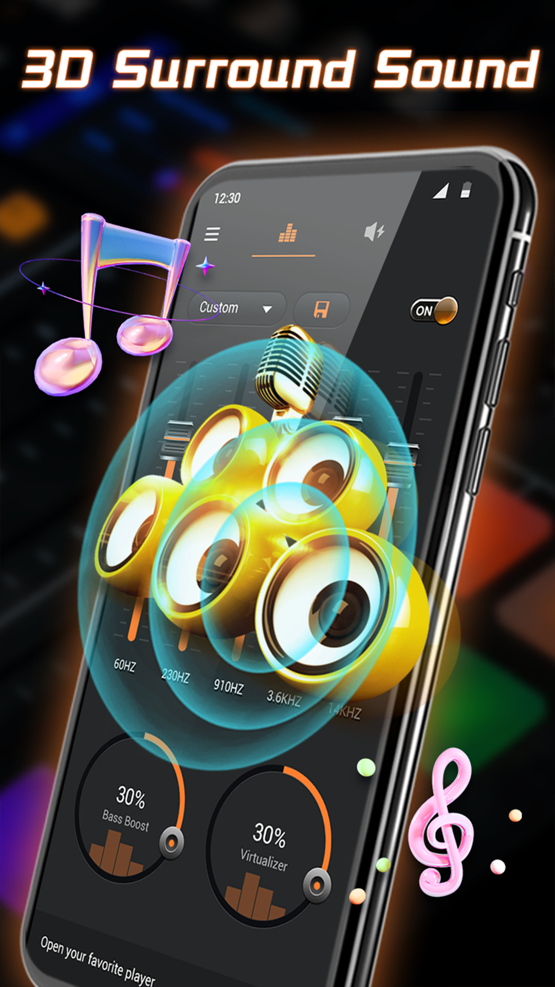 اسکرین شات 7 برنامه Equalizer- Bass Booster&Volume