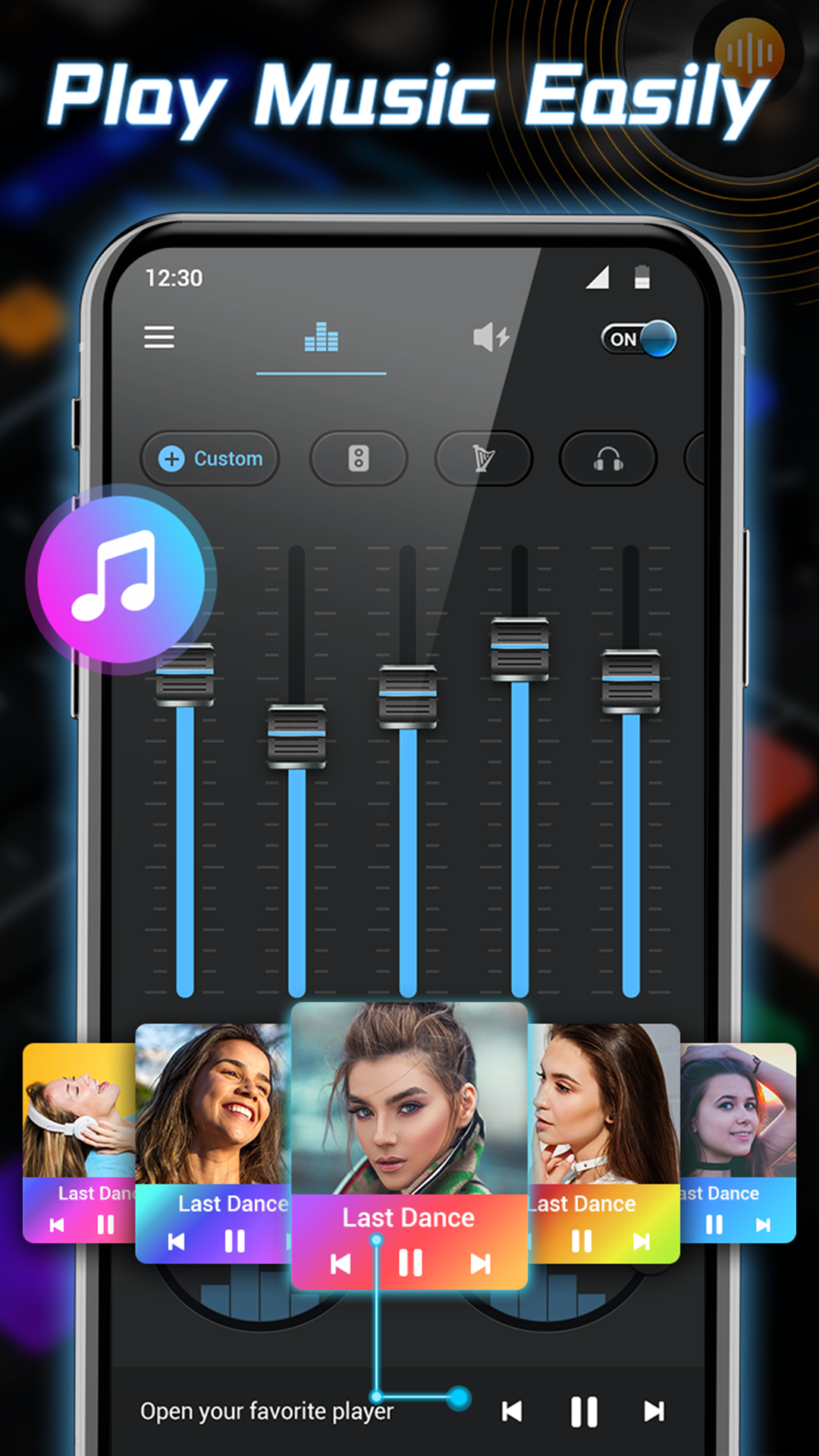 اسکرین شات 5 برنامه Equalizer- Bass Booster&Volume