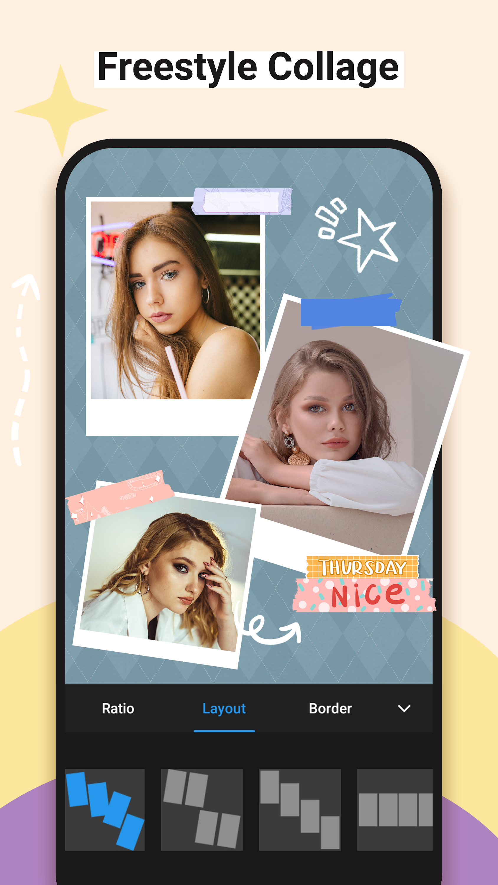 اسکرین شات 5 برنامه Photo Collage Maker,Pic Editor
