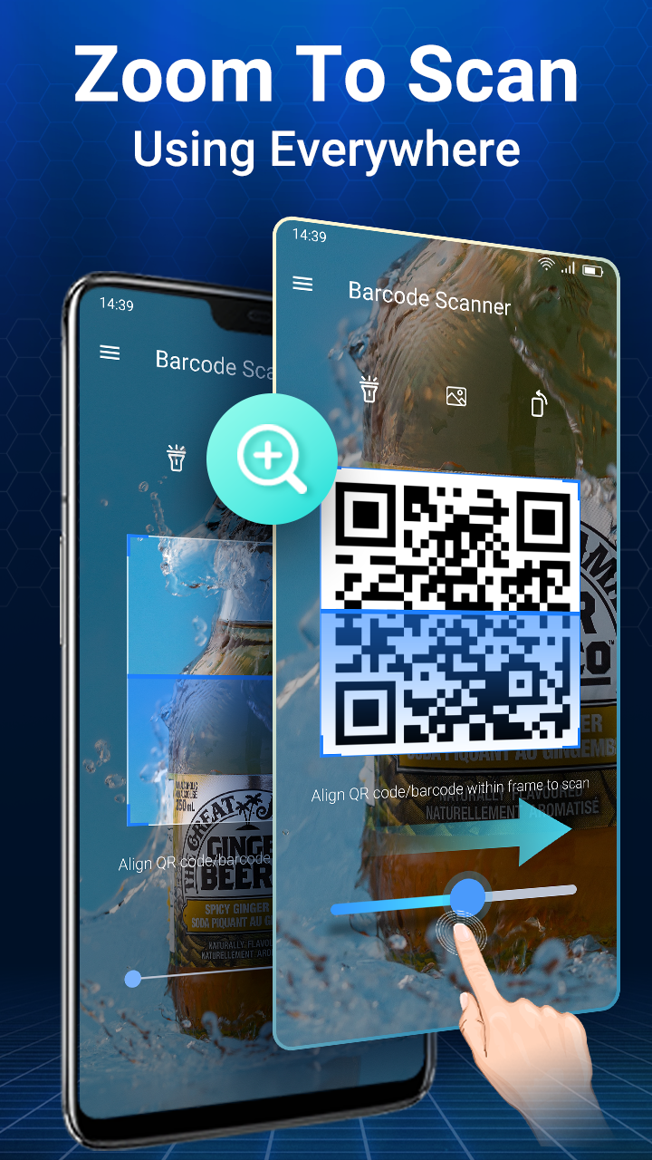اسکرین شات 5 برنامه اسکنر بارکد کد QR& اسکنر بارکد