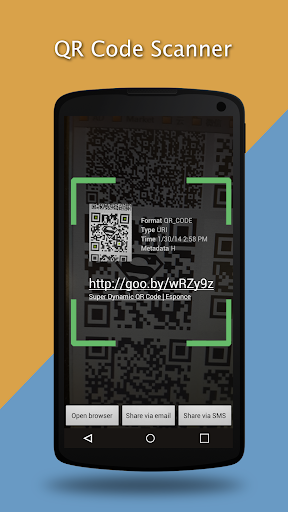 اسکرین شات 1 برنامه QR Code Scan & Barcode Scanner