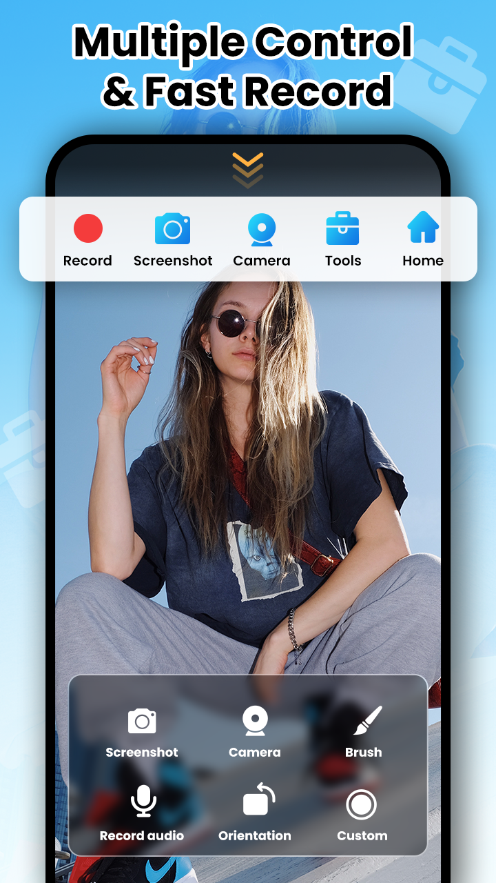 اسکرین شات 6 برنامه Screen Recorder:Video Recorder