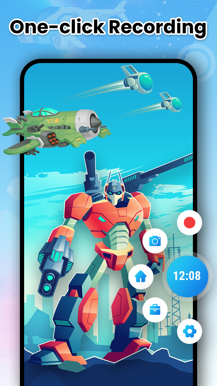 اسکرین شات 3 برنامه Screen Recorder:Video Recorder