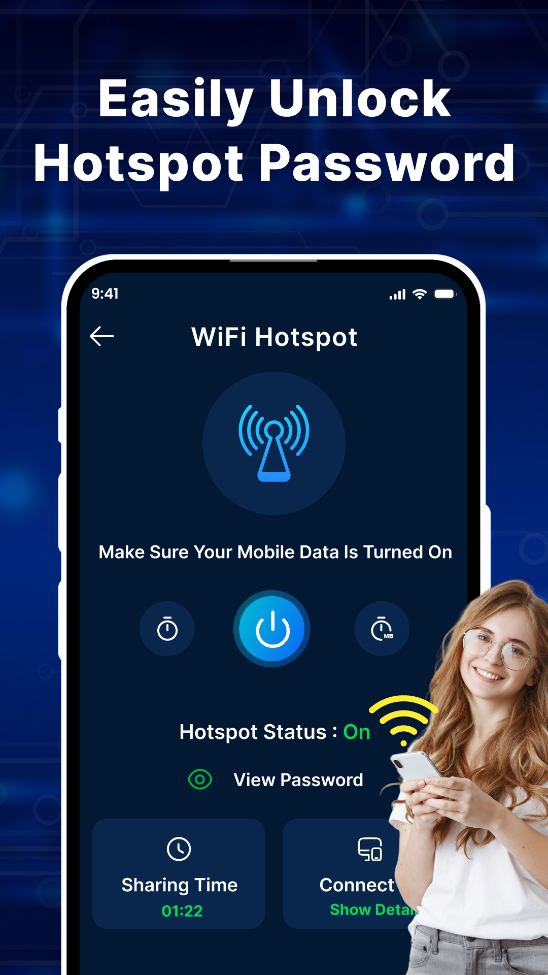 اسکرین شات 3 برنامه Wifi Password Show: Wifi Scan