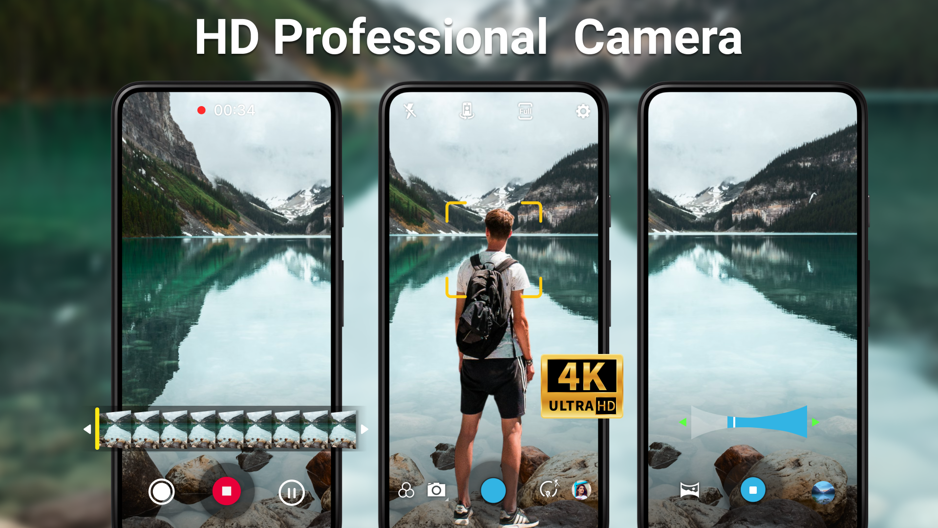 اسکرین شات 1 برنامه HD Camera