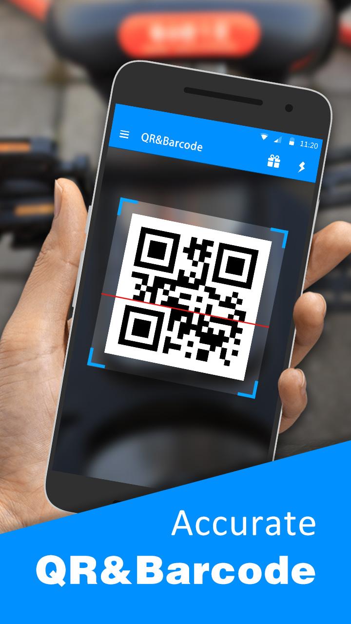 اسکرین شات 2 برنامه QR code & Barcode Scanner