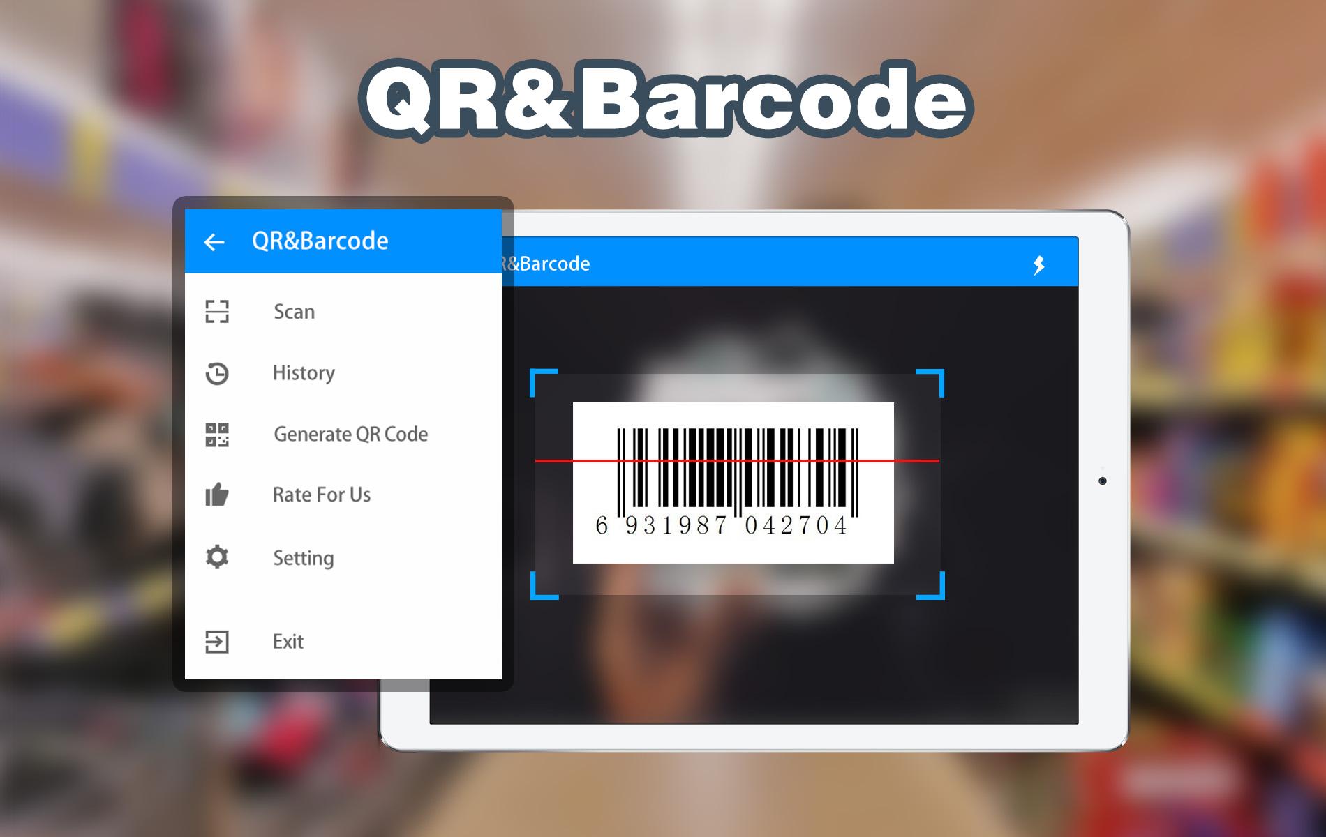 اسکرین شات 5 برنامه QR code & Barcode Scanner