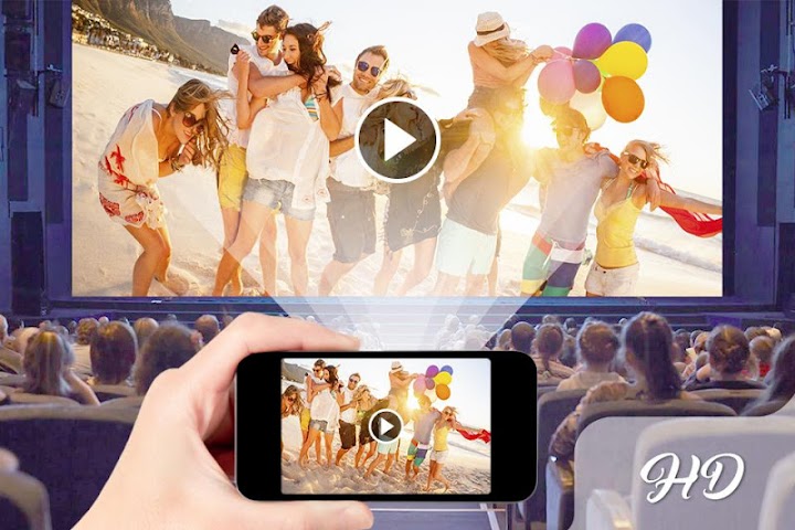 اسکرین شات 5 برنامه HD Video Projector Simulator
