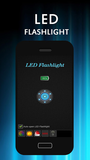 اسکرین شات 2 برنامه LED Flashlight