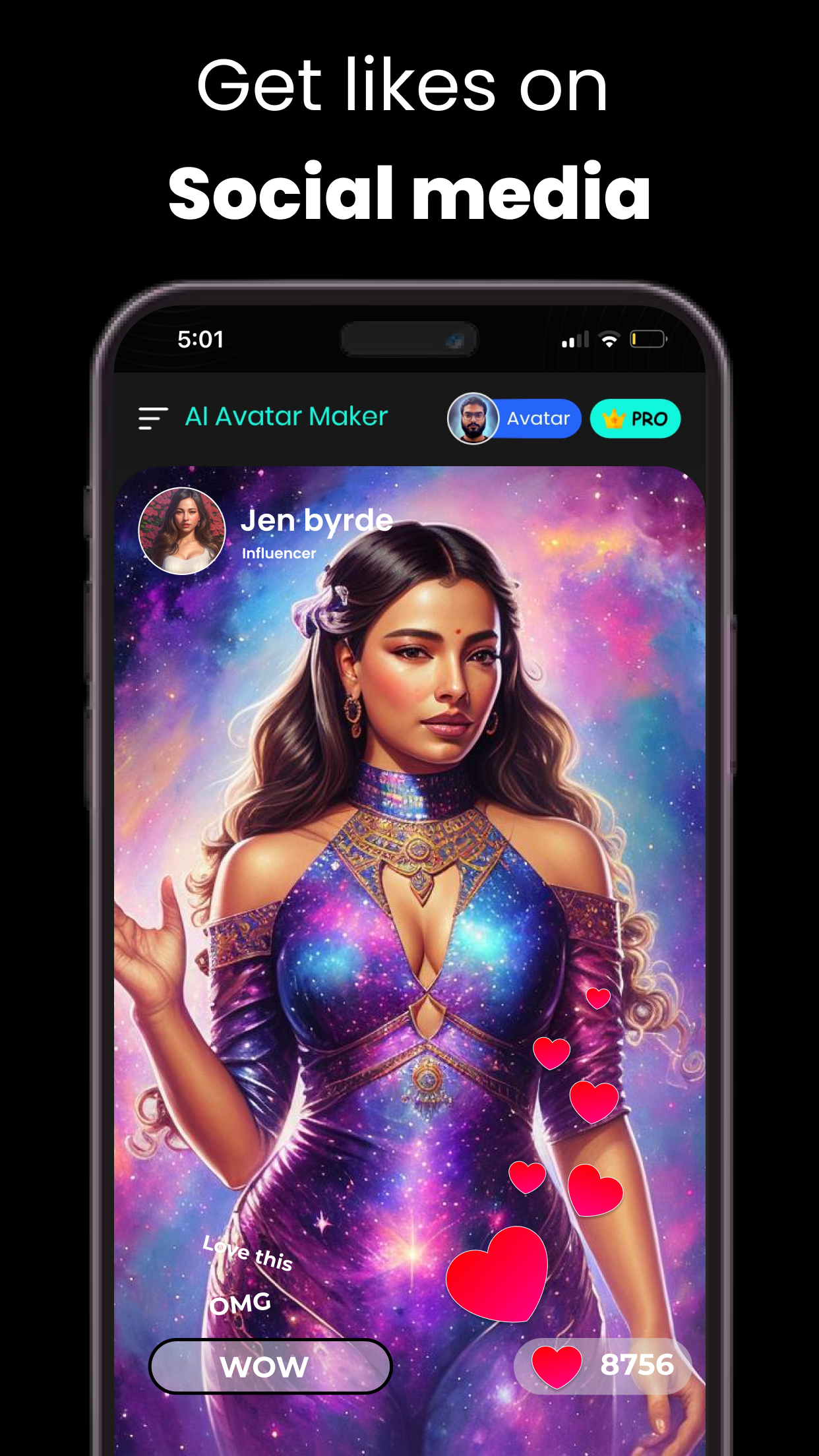 اسکرین شات 3 برنامه AI Avatar: Portrait,Photoshoot
