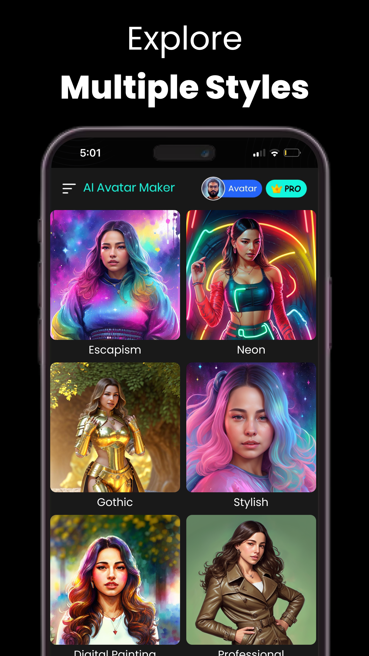 اسکرین شات 7 برنامه AI Avatar: Portrait,Photoshoot