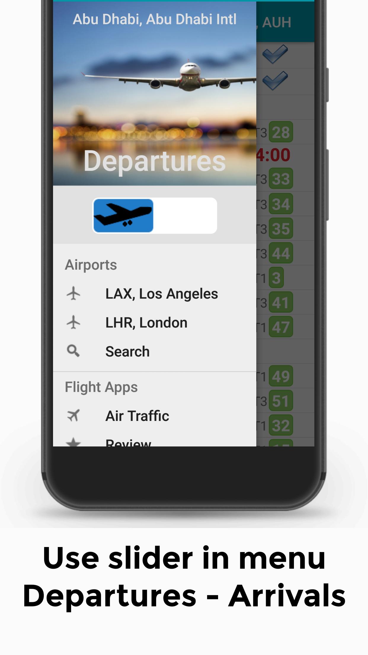 اسکرین شات 5 برنامه Flight Board