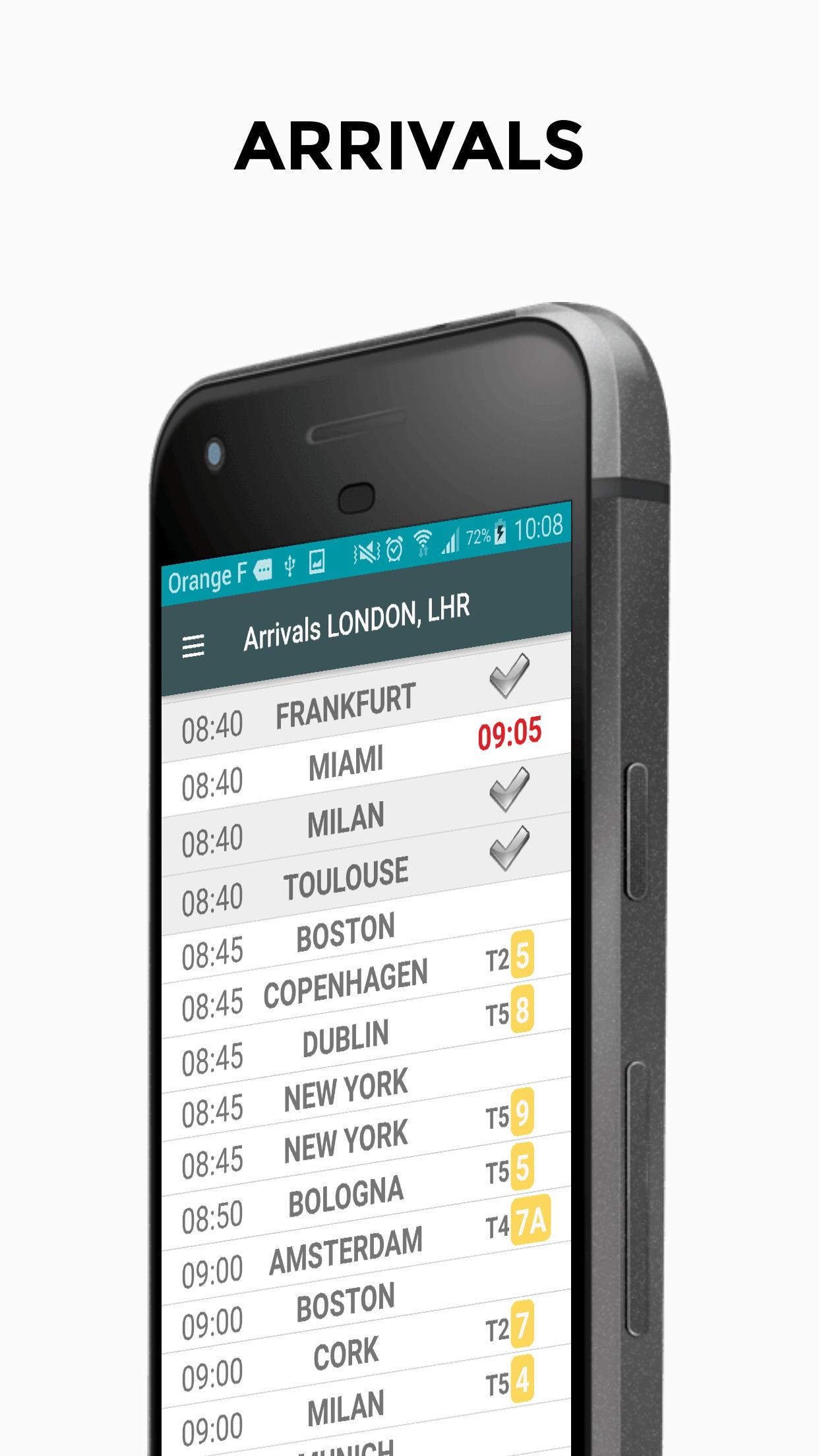 اسکرین شات 6 برنامه Flight Board